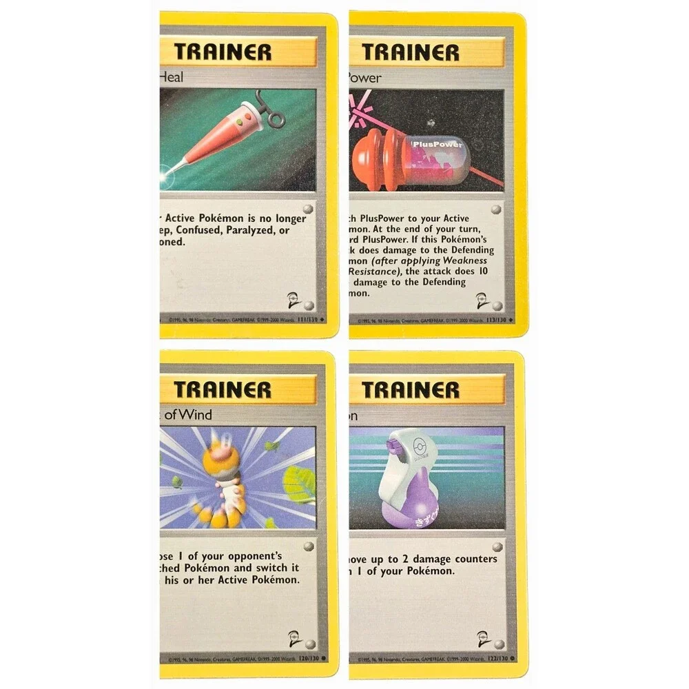 Pokémon Cards Lot TCG Base Set 2 Wizards 2000 28 of 130 No Duplicates